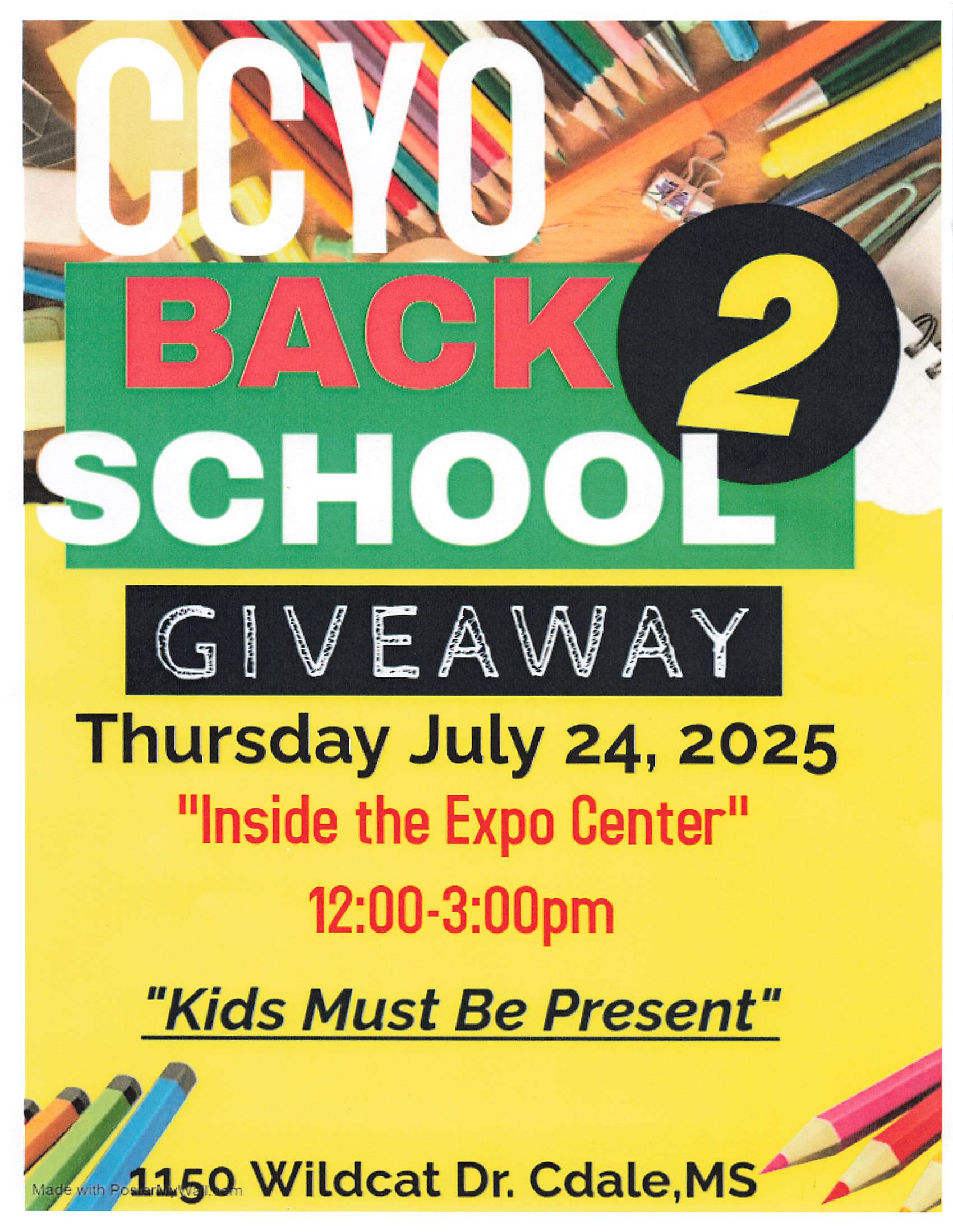 Back to School Giveaway July 24